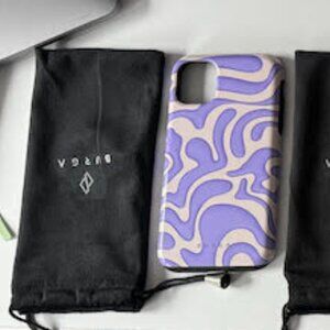 Burga iPhone 11 cases - Four Cases in Fun Patterns, "Tough" Model